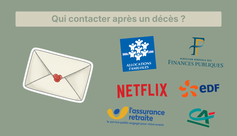 Quels organismes contacter après le décès d’un proche ?